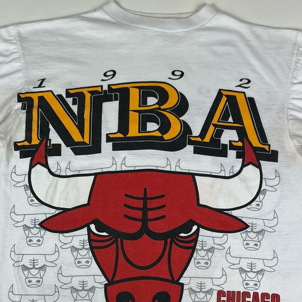 NBA Vintage Chicago Bulls 1992 Championship T-Shirt Mens
